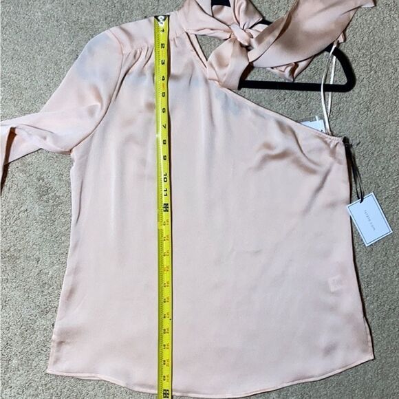 NWT MSRP $69 1. State Tie Neck One Shoulder Blouse Women's Size Small - Picture 10 of 10
